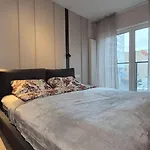 公寓 Luxurious Almond Apartment, Self Check-in 24h, Free Parking, Air-conditioning 波兹南